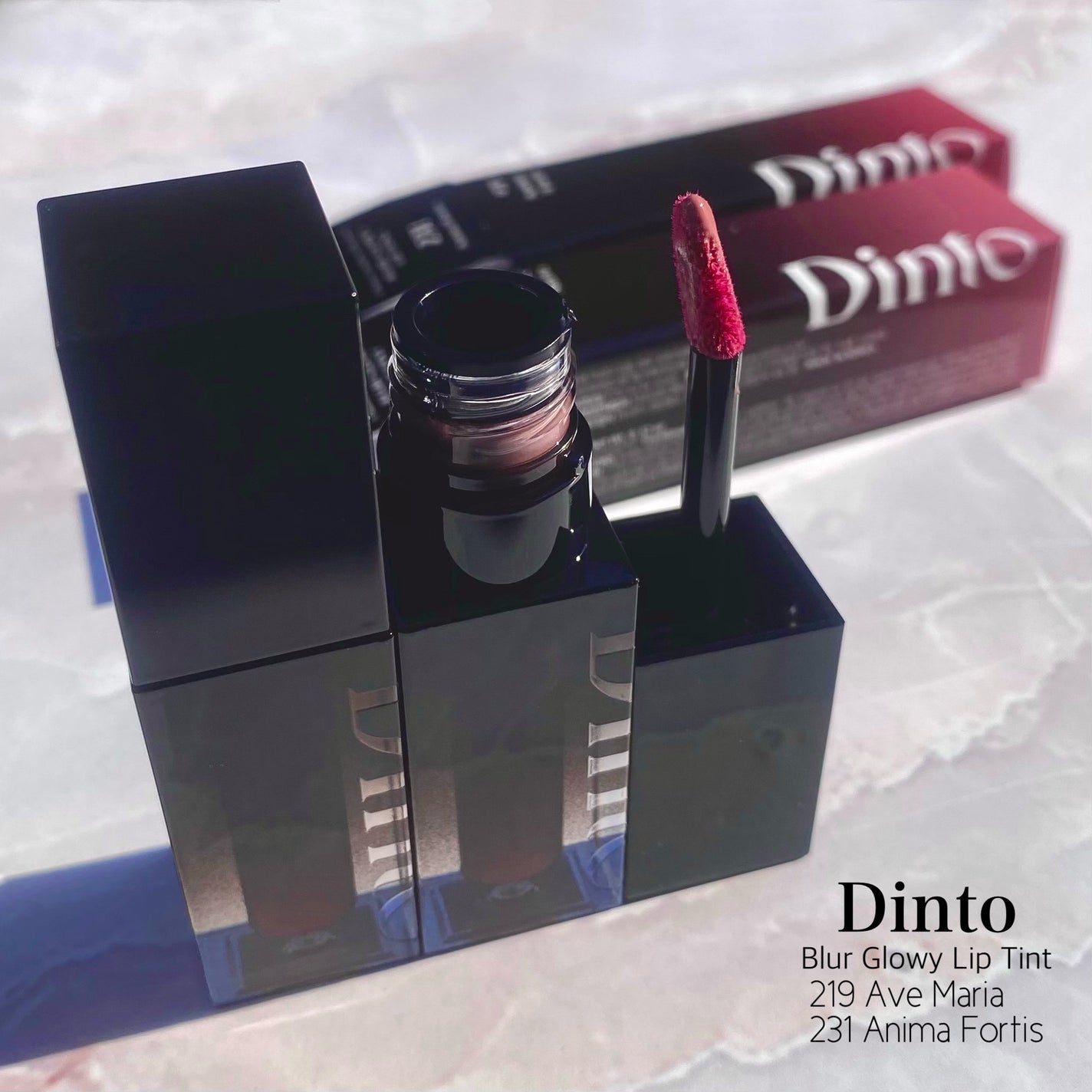 ブラーグロイリップティント/Dinto/リップティントを使ったクチコミ(2枚目)