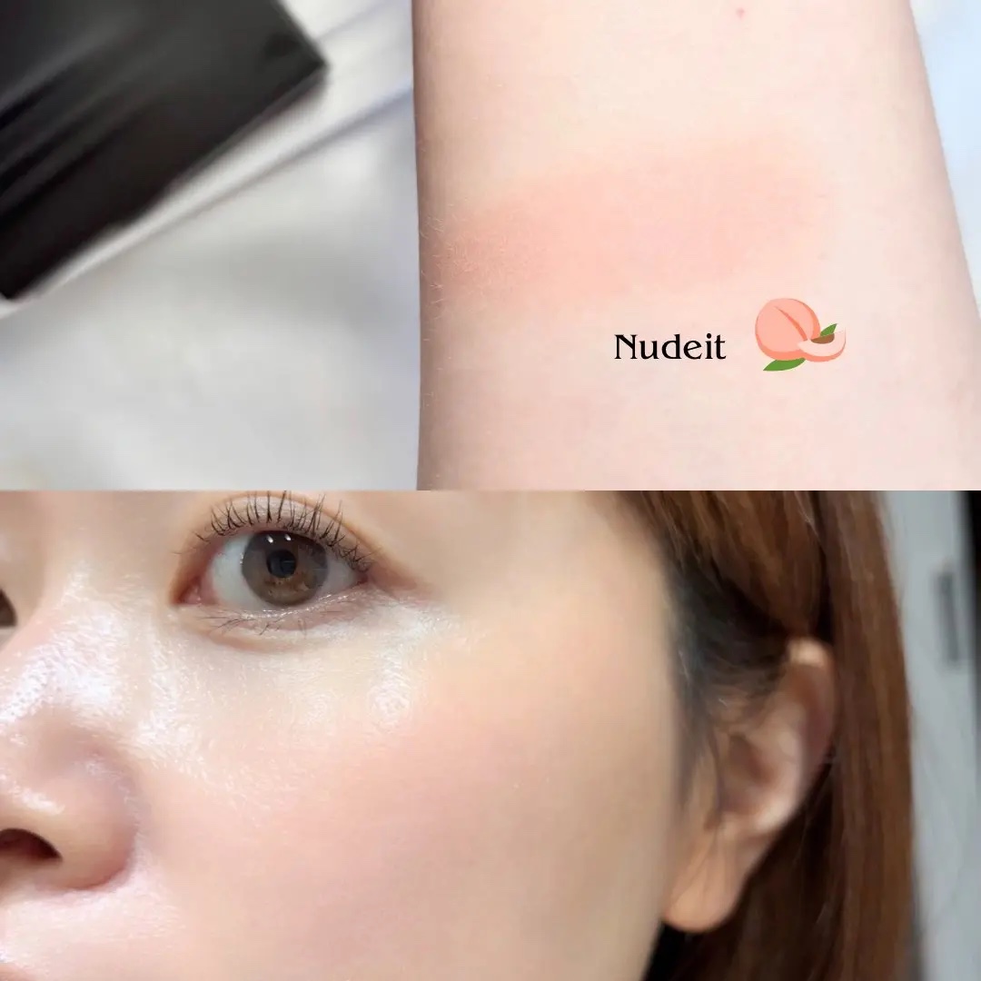 スウェイチークブラッシャー/nuegray/ジェル・クリームチークを使ったクチコミ（3枚目）