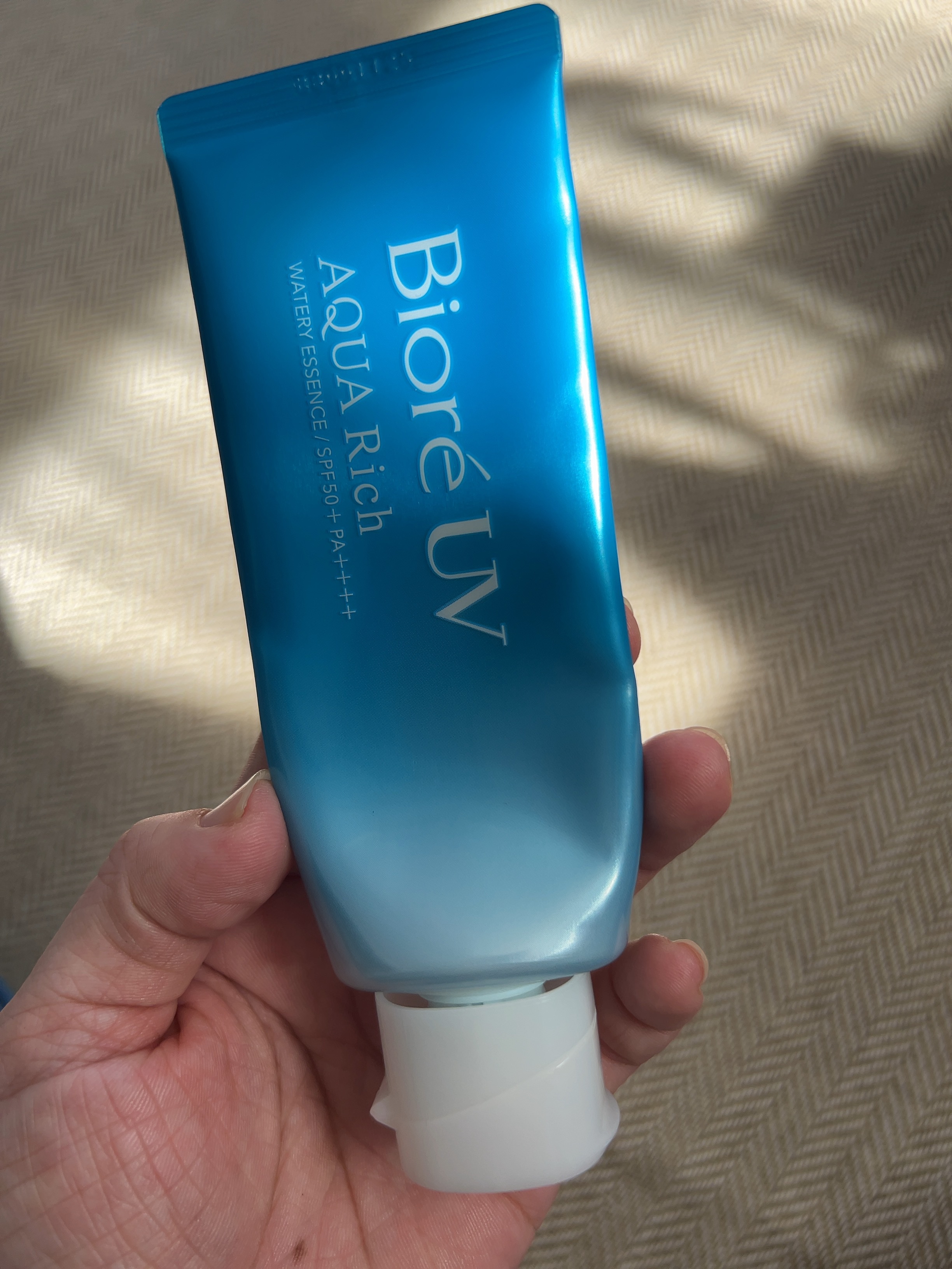 ビオレUV アクアリッチ アクアプロテクトローション(水層パック)/ビオレ/日焼け止めローションを使ったクチコミ（1枚目）