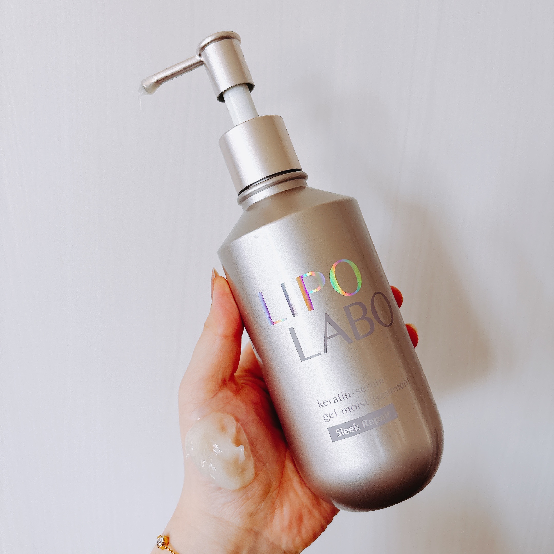 リポ ラボ ケラチンセラム ジェルモイスト シャンプー /トリートメントスリークリペア＊/LIPO　LABO/市販シャンプーを使ったクチコミ（3枚目）