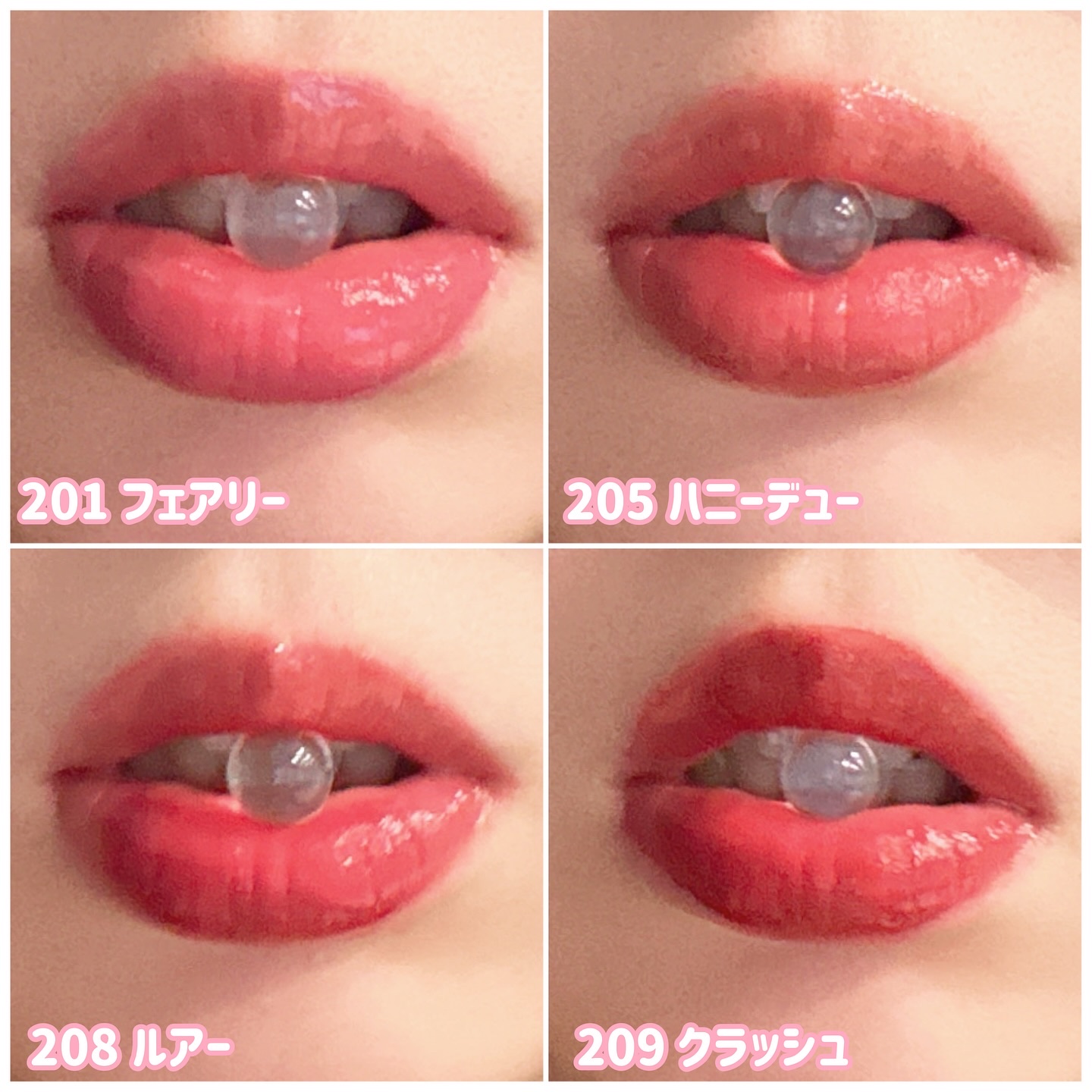 デュー ドロップ ティント/Coralhaze/リップティントを使ったクチコミ（3枚目）