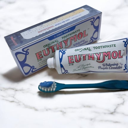 ホワイトパープル歯みがき ピーチフローラルミントの香り/EUTHYMOL/歯磨き粉を使ったクチコミ(4枚目)