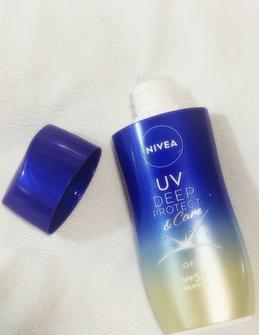 ニベアUV ディープ プロテクト＆ケア ジェル/ニベア/日焼け止めジェルを使ったクチコミ（1枚目）