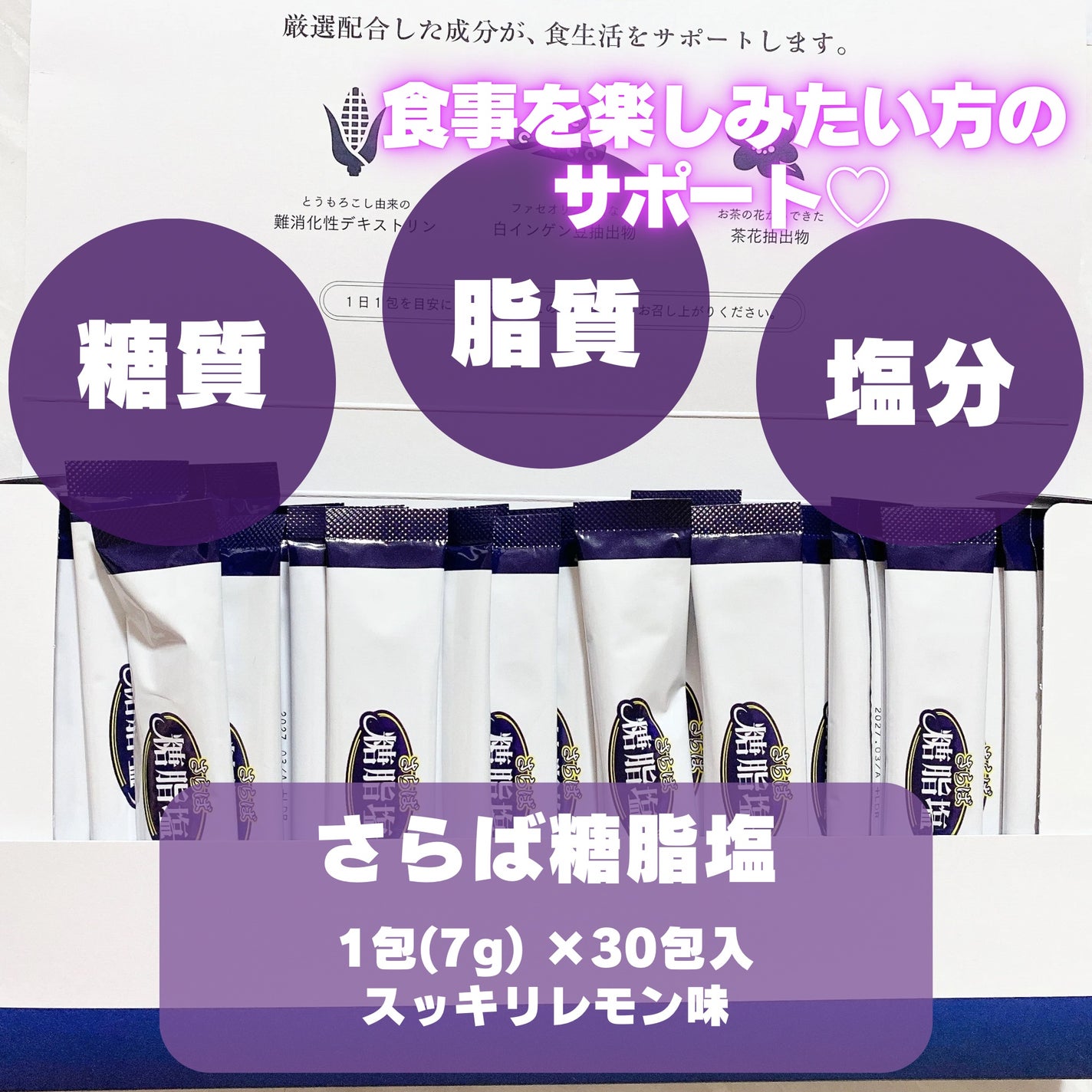 さらば糖脂塩/さらば糖脂塩/健康サプリメントを使ったクチコミ(2枚目)