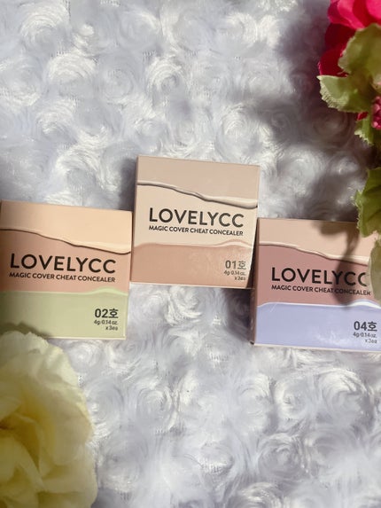 lovelycc マジックカバーチートコンシーラー/LOVELYCC/パレットコンシーラーを使ったクチコミ(1枚目)