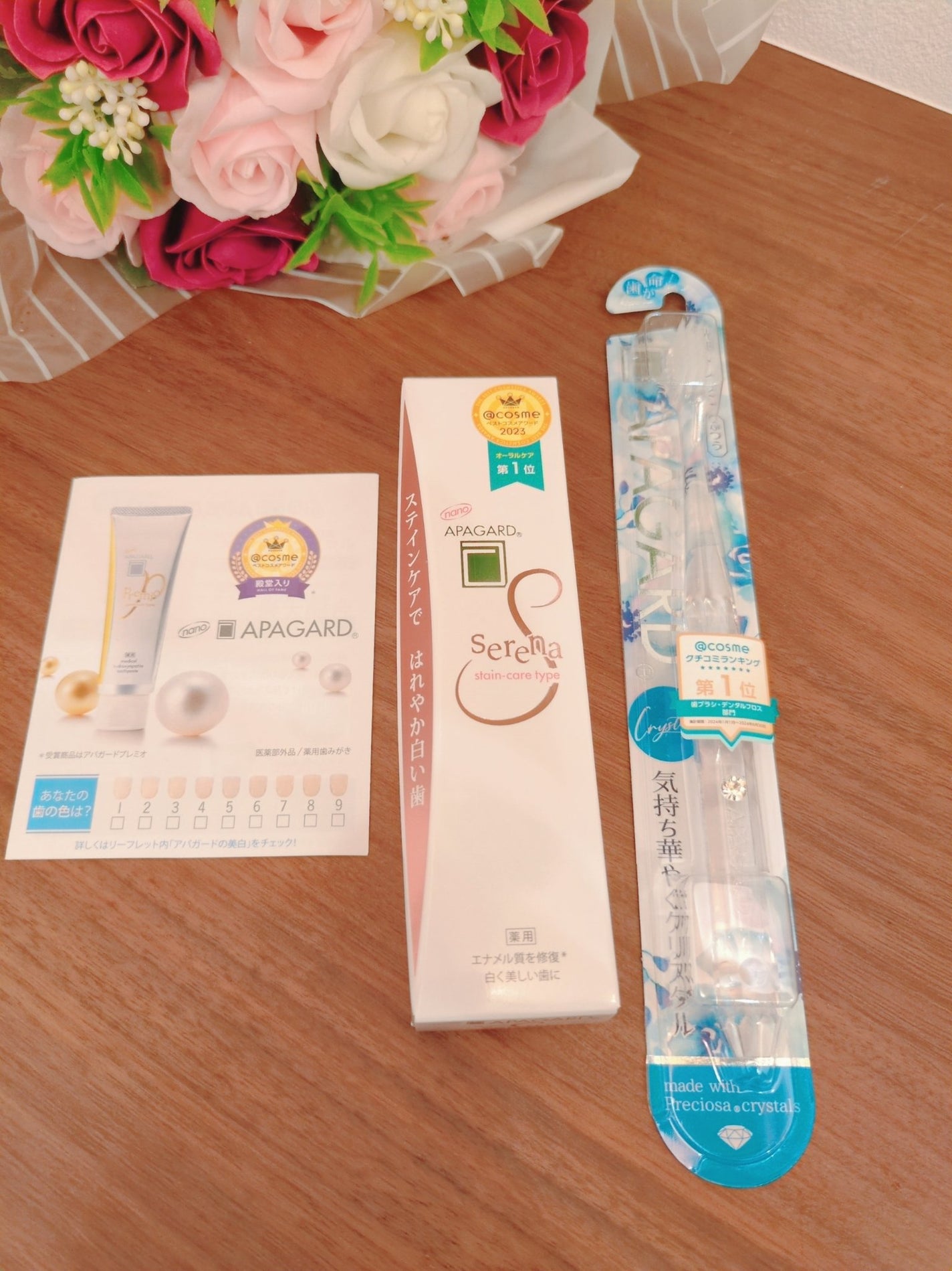 アパガードクリスタル歯ブラシ/アパガード/歯ブラシを使ったクチコミ(3枚目)