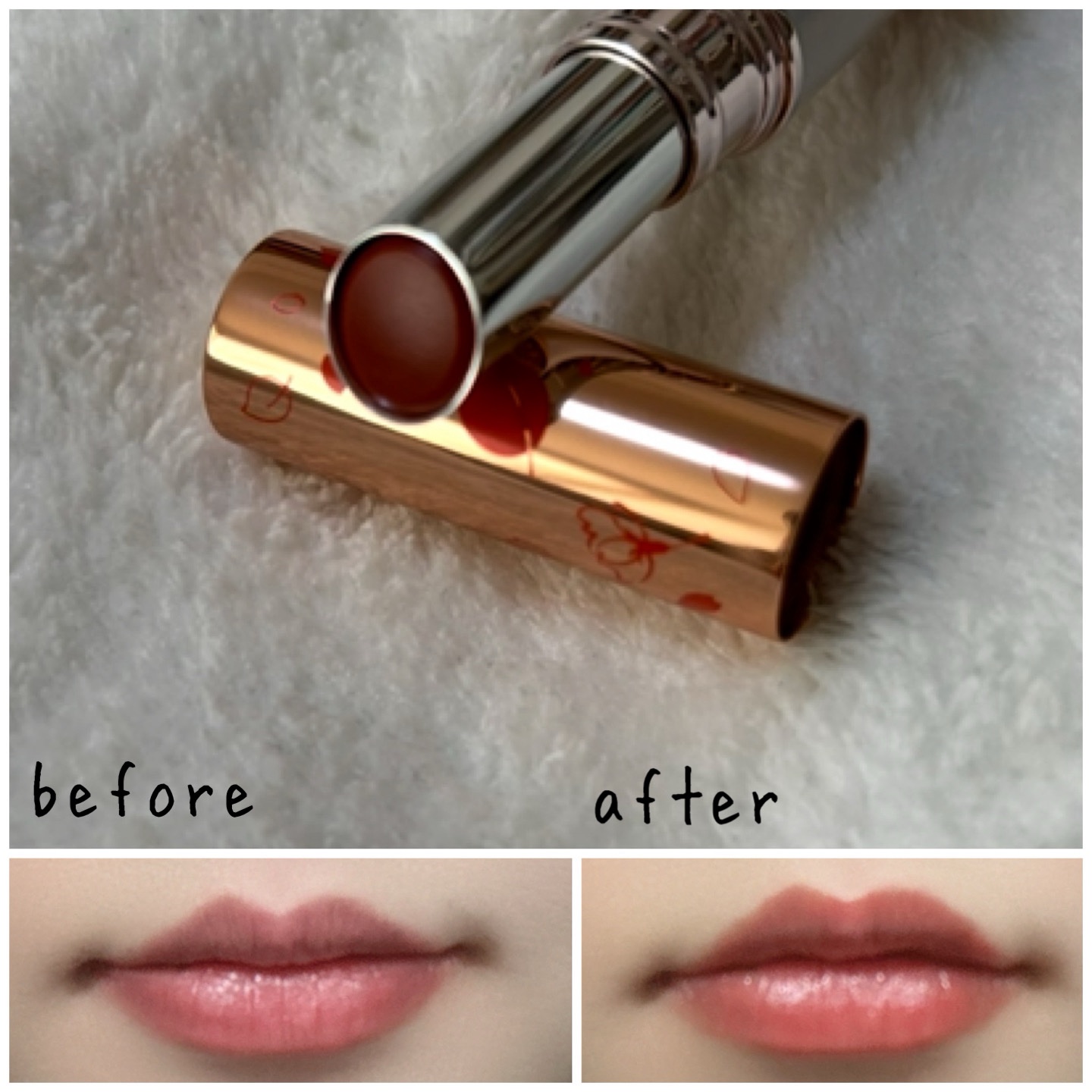 エッセンスルージュS/パラドゥ/口紅を使ったクチコミ（3枚目）