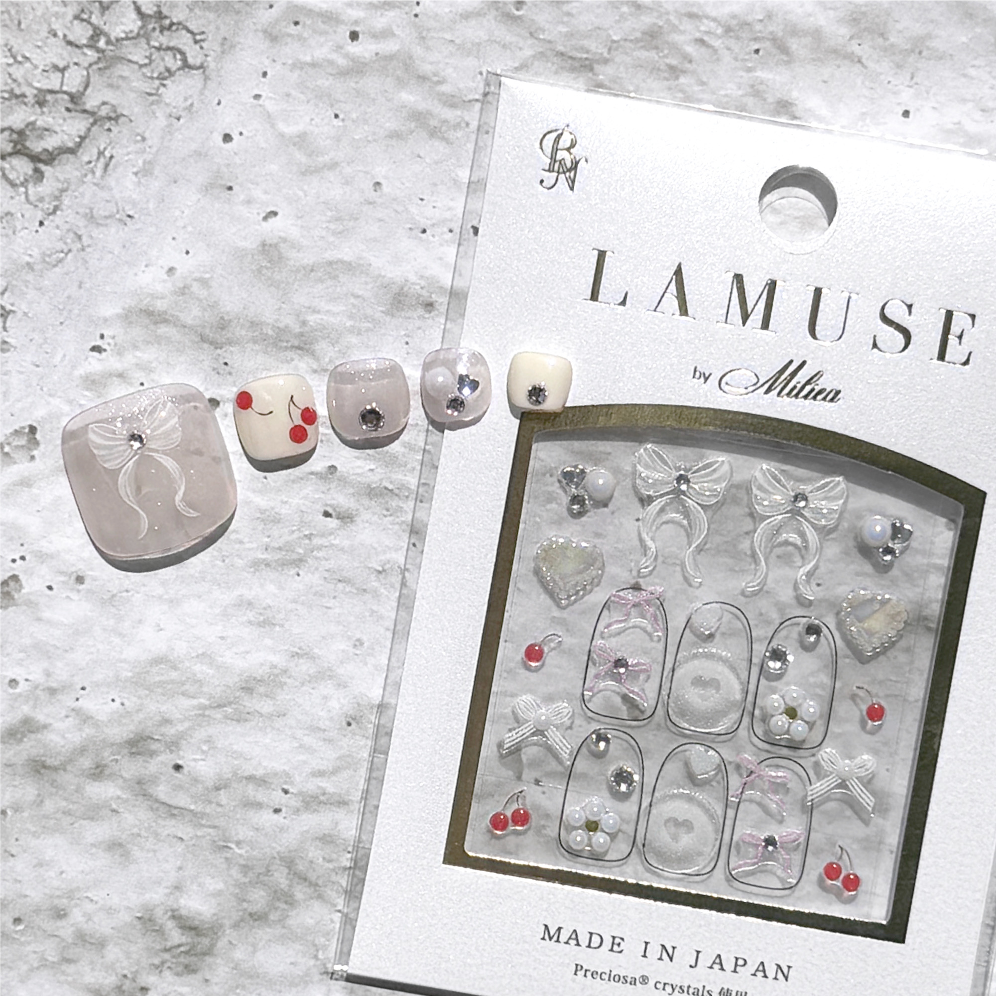 LAMUSE　ラミューズ　ネイルシール/ビー・エヌ/ネイルシールを使ったクチコミ（3枚目）