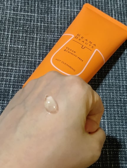 あつめの毛穴ホットクレンジング/ケアナボーテ/クレンジングジェルを使ったクチコミ(3枚目)