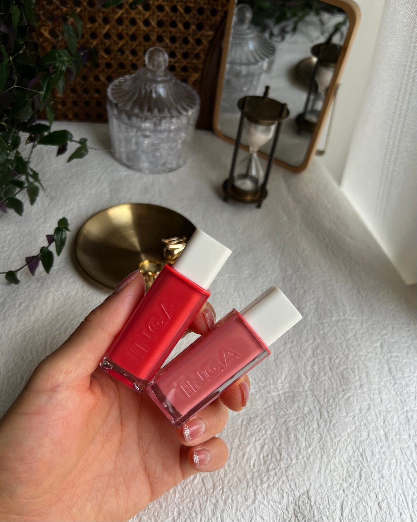 ウォーターグローリップティント/INGA/リップティントを使ったクチコミ(5枚目)