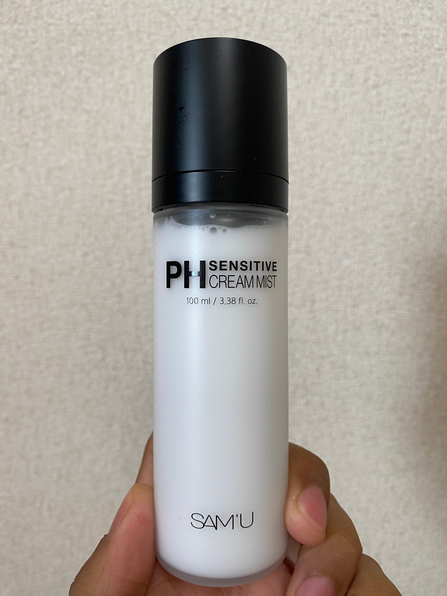 PHセンシティブクリームミスト/SAM'U/ミスト状化粧水を使ったクチコミ(1枚目)