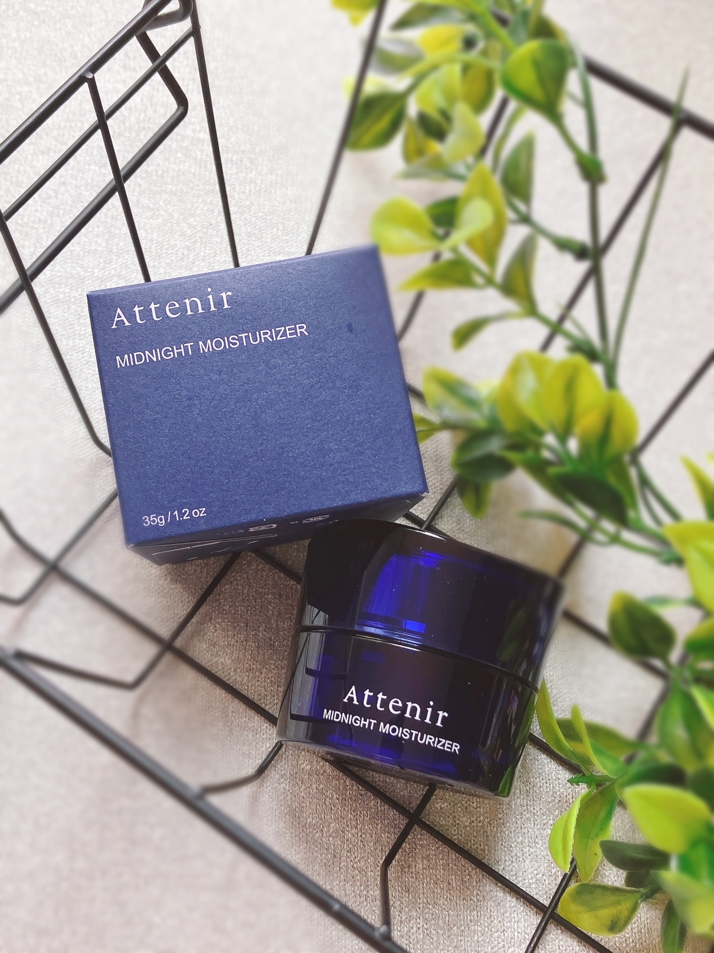 アテニア ミッドナイトモイスチャライザー/アテニア/フェイスクリームを使ったクチコミ（1枚目）