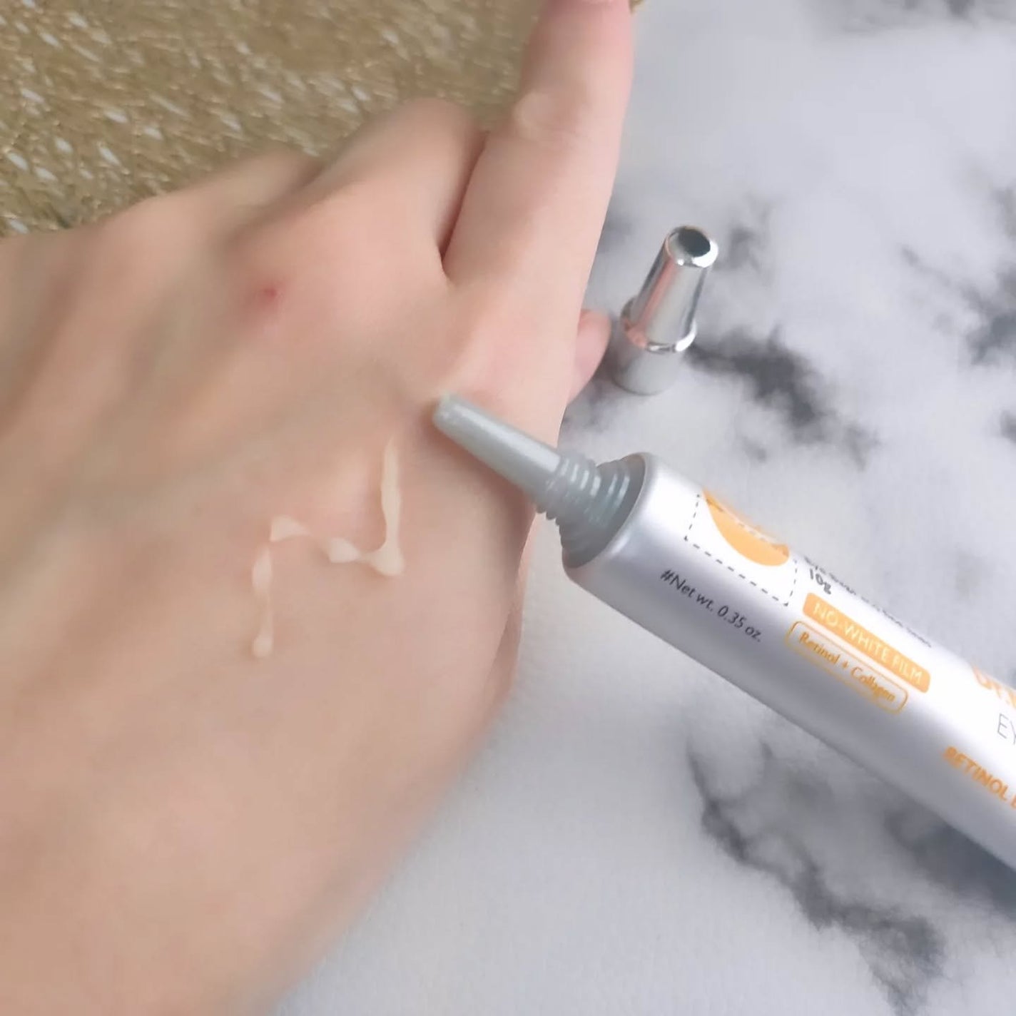 レチノールアイファルトアイバッククリーム/Dr.Melaxin/アイケア・アイクリームを使ったクチコミ(5枚目)