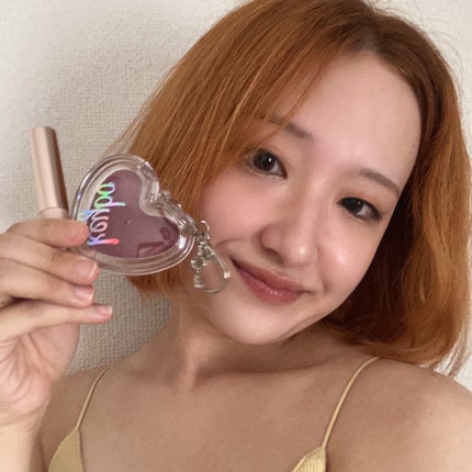 ハートキーリング リップ&チーク/keybo/口紅を使ったクチコミ(1枚目)