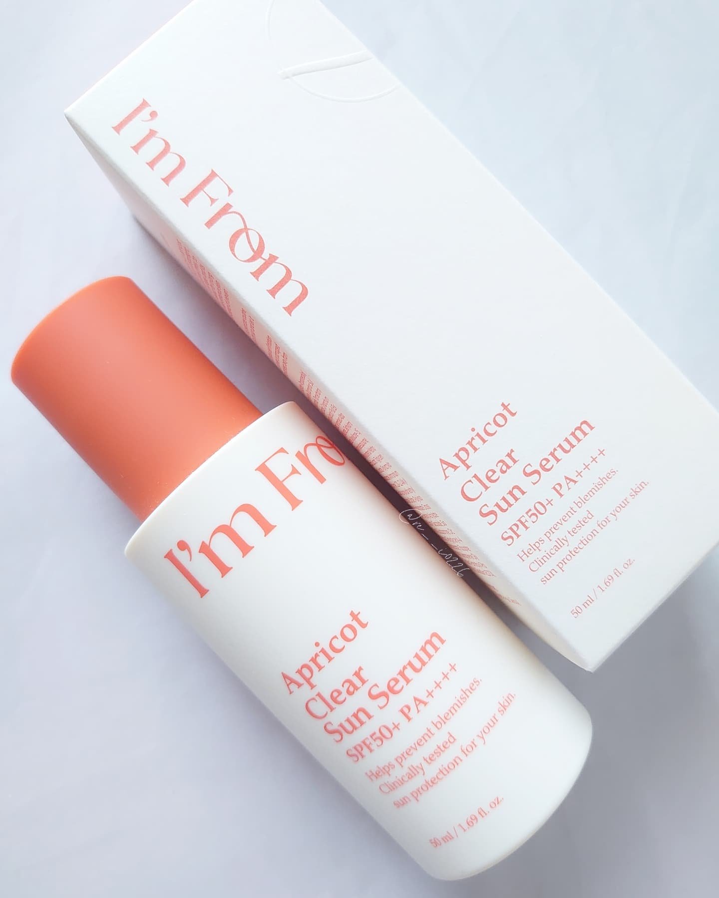 アプリコットクリアサンセラム/I'm from/日焼け止めローションを使ったクチコミ（1枚目）