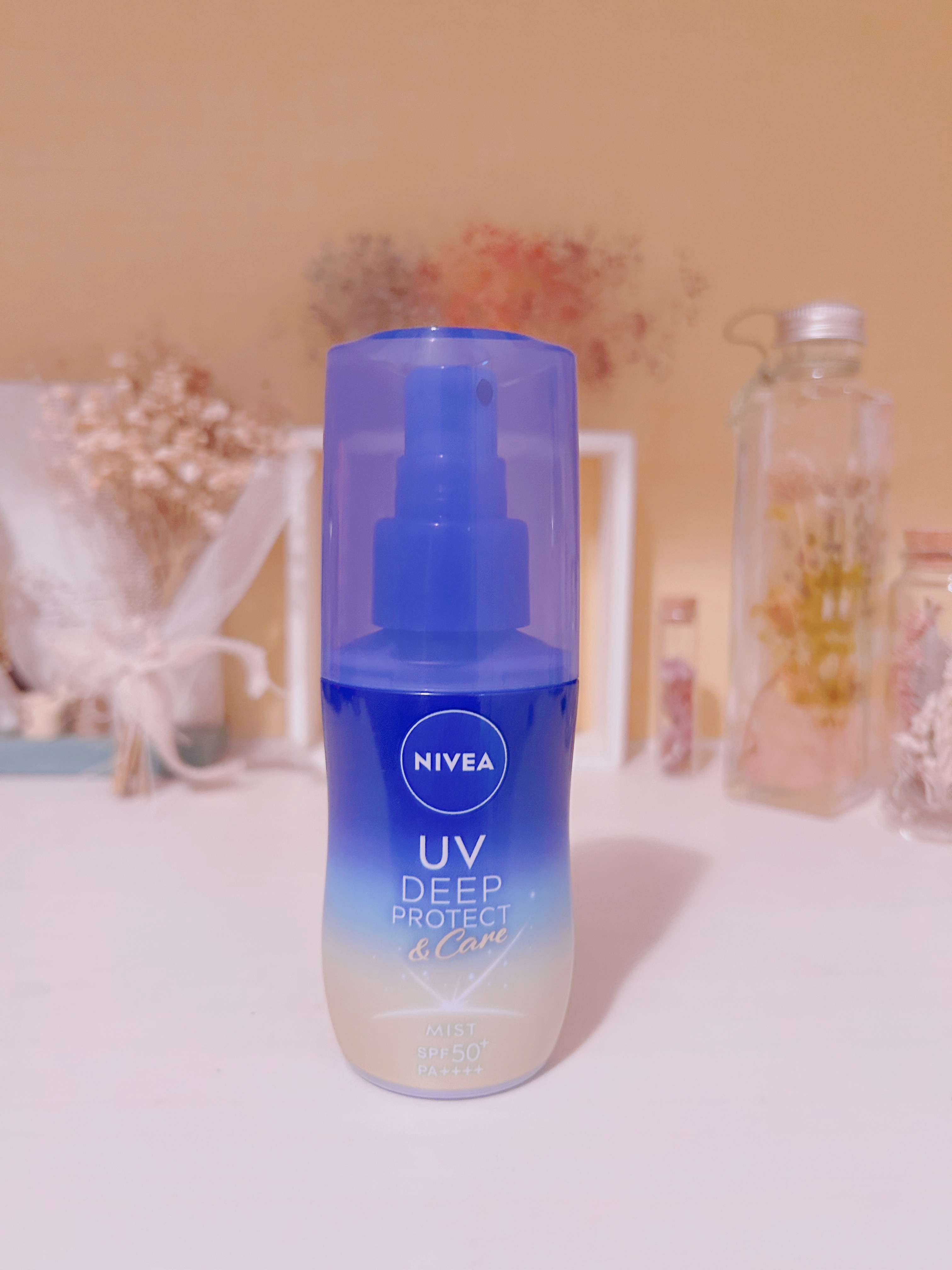 ニベアUV ディーププロテクト＆ケア ミルクミスト/ニベア/日焼け止めミスト・スプレーを使ったクチコミ（1枚目）