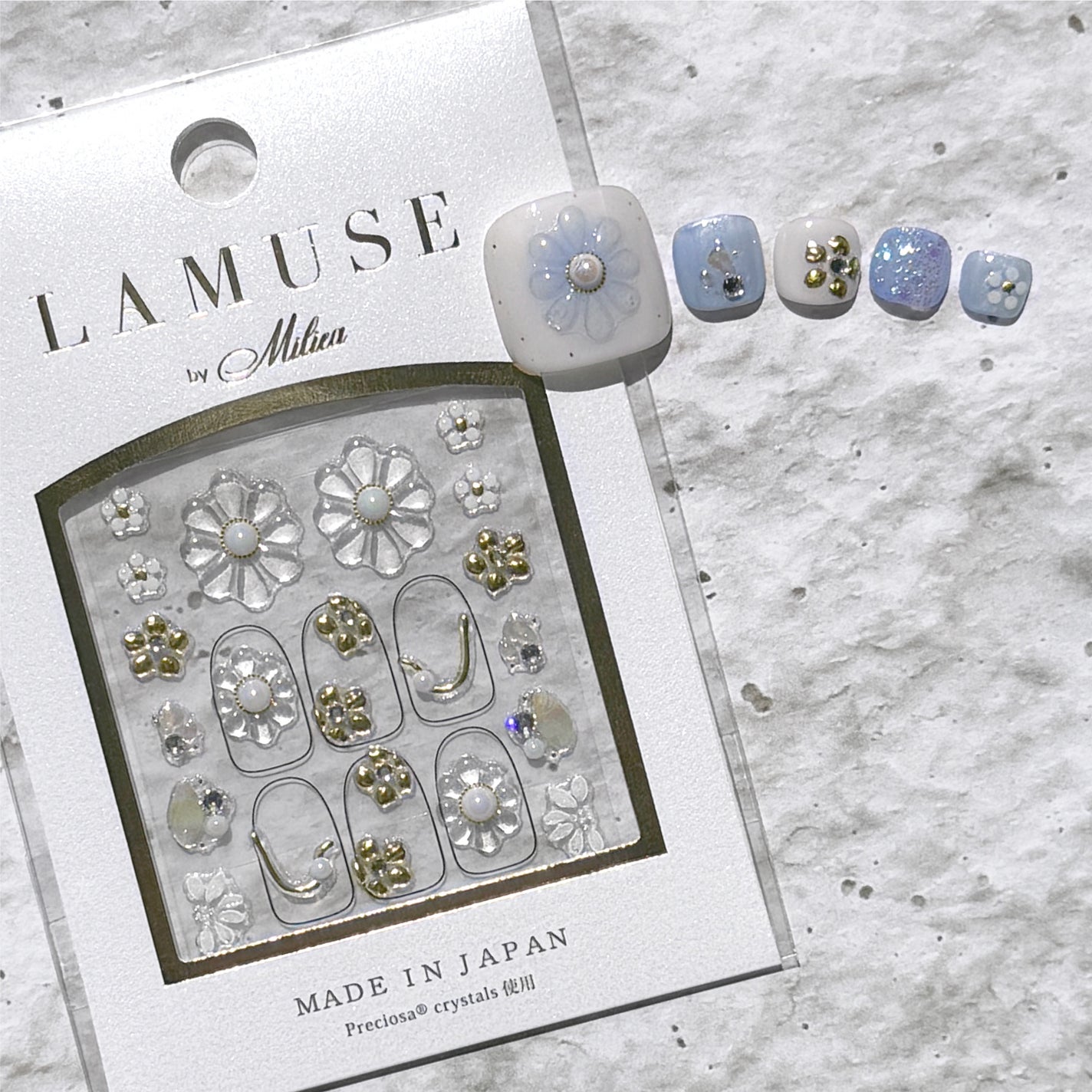 LAMUSE ラミューズ ネイルシール/ビー・エヌ/ネイルシールを使ったクチコミ(2枚目)