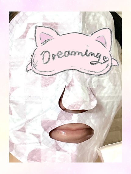 のぶあゆ on LIPS 「.いつものシートマスクで温肌ケア☺️💕『on-hadaFace..」(5枚目)