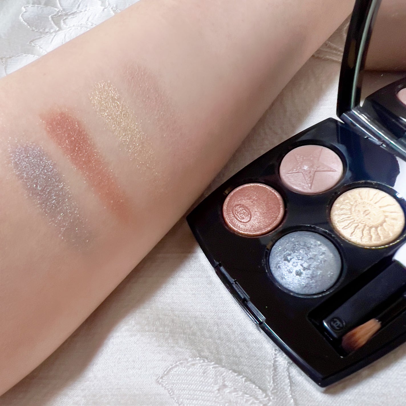 レ キャトル オンブル ブトン/CHANEL/アイシャドウパレットを使ったクチコミ(1枚目)