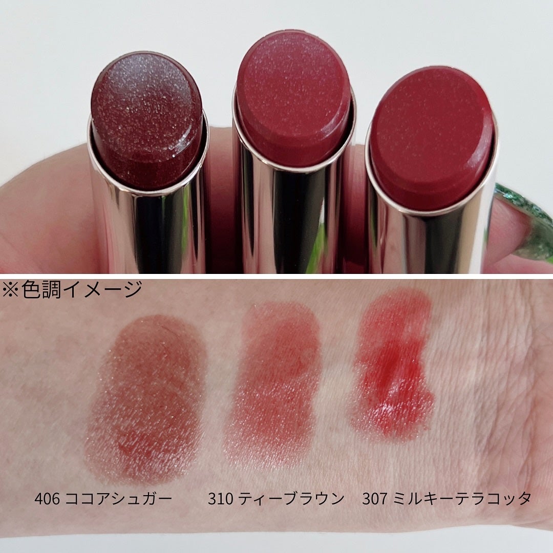 あやこ @フォロバ100 on LIPS 「ただのブラウンじゃない。ダークカラーなのに、つけた瞬間“ふわっ..」(3枚目)