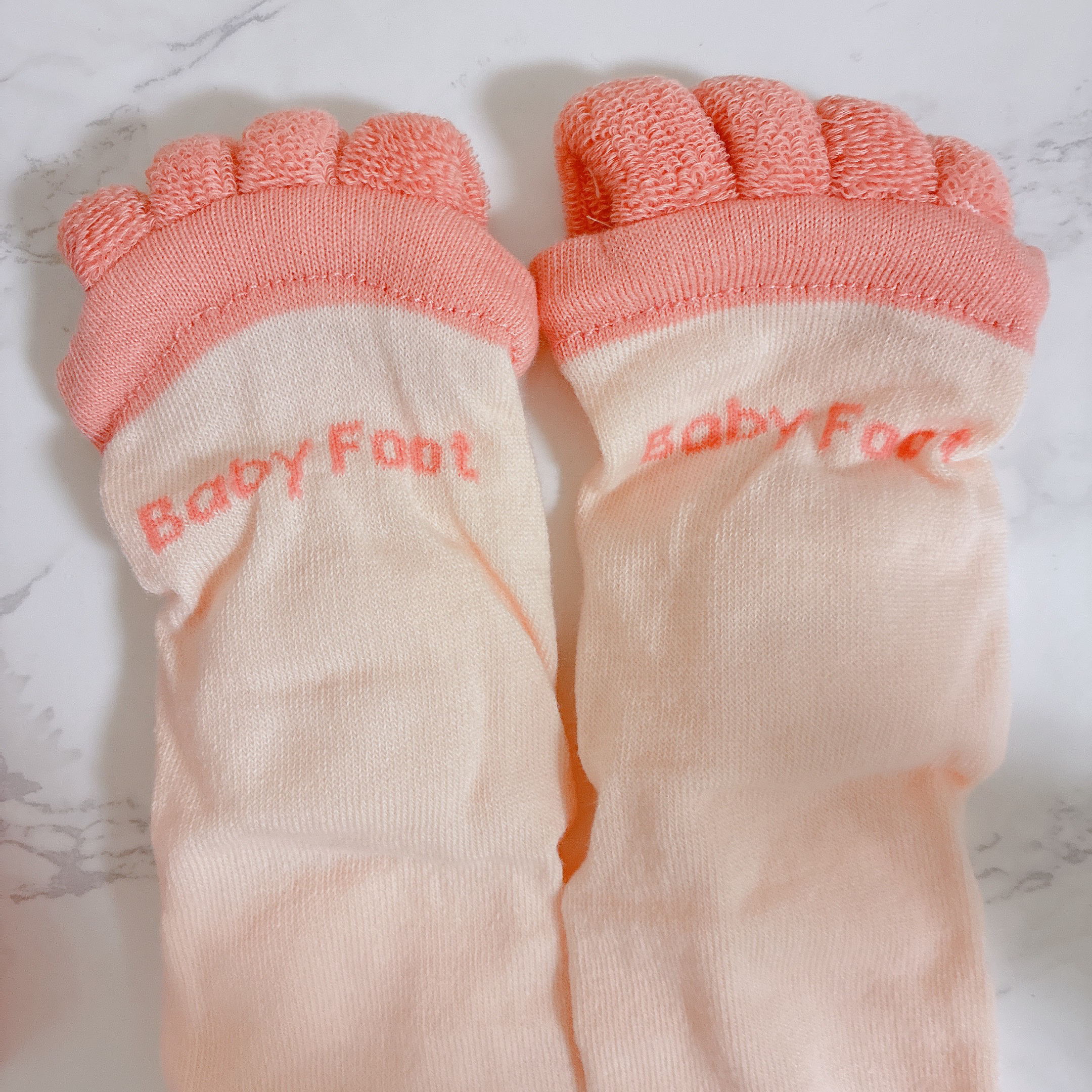 ベビーフット 足裏＆足指リフレソックス/ベビーフット/レッグ・フットケアを使ったクチコミ（3枚目）