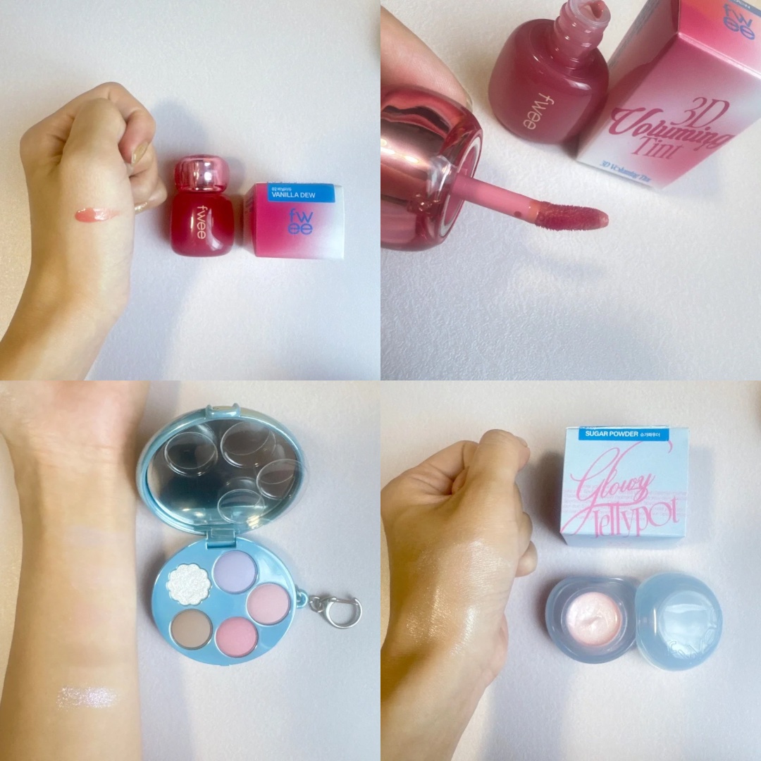 フィー ポケットアイパレット/fwee/アイシャドウパレットを使ったクチコミ（2枚目）