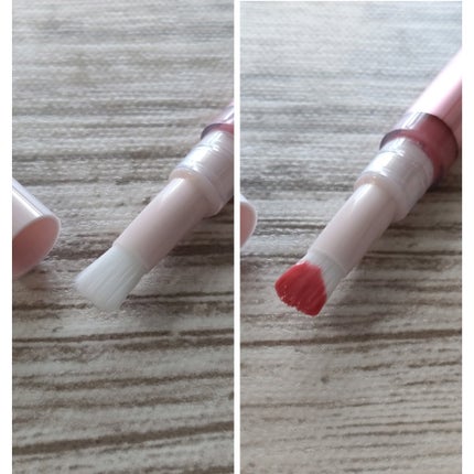 キスミー フェルム 紅筆リップグロウ 02 ハミングピーチ/キスミー フェルム/口紅の画像