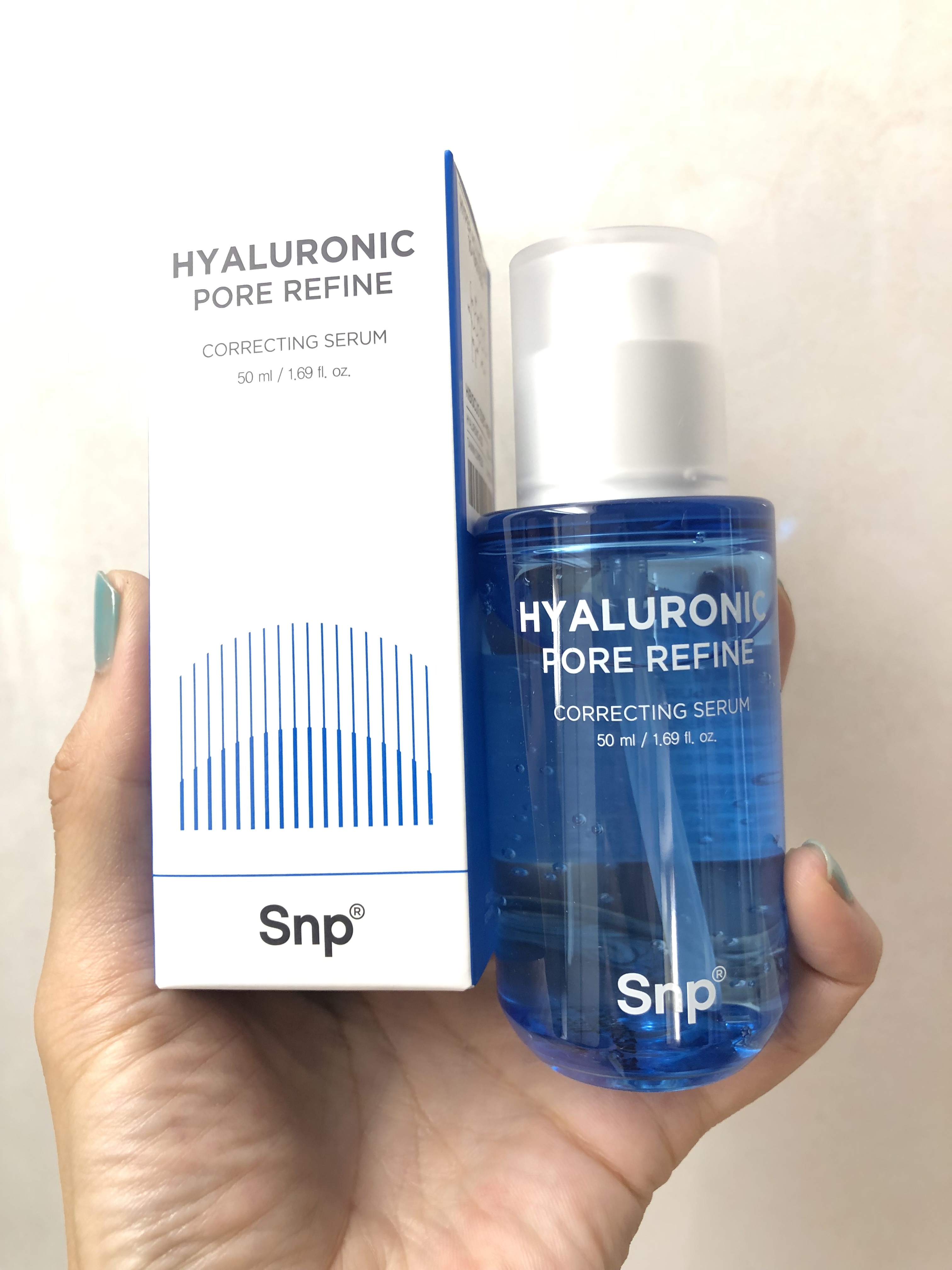 ヒアルロニック ポアリファインコレクトセラム/SNP/美容液を使ったクチコミ（1枚目）