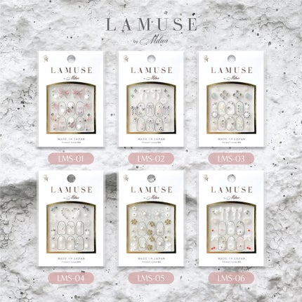 LAMUSE ラミューズ ネイルシール/ビー・エヌ/ネイルシールを使ったクチコミ(4枚目)