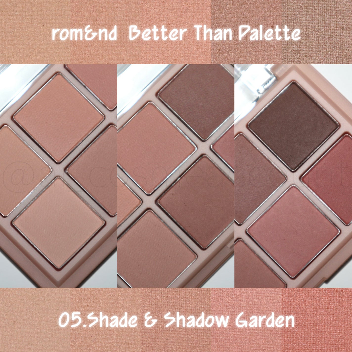 ベターザンパレット/rom&nd/アイシャドウパレットを使ったクチコミ(1枚目)