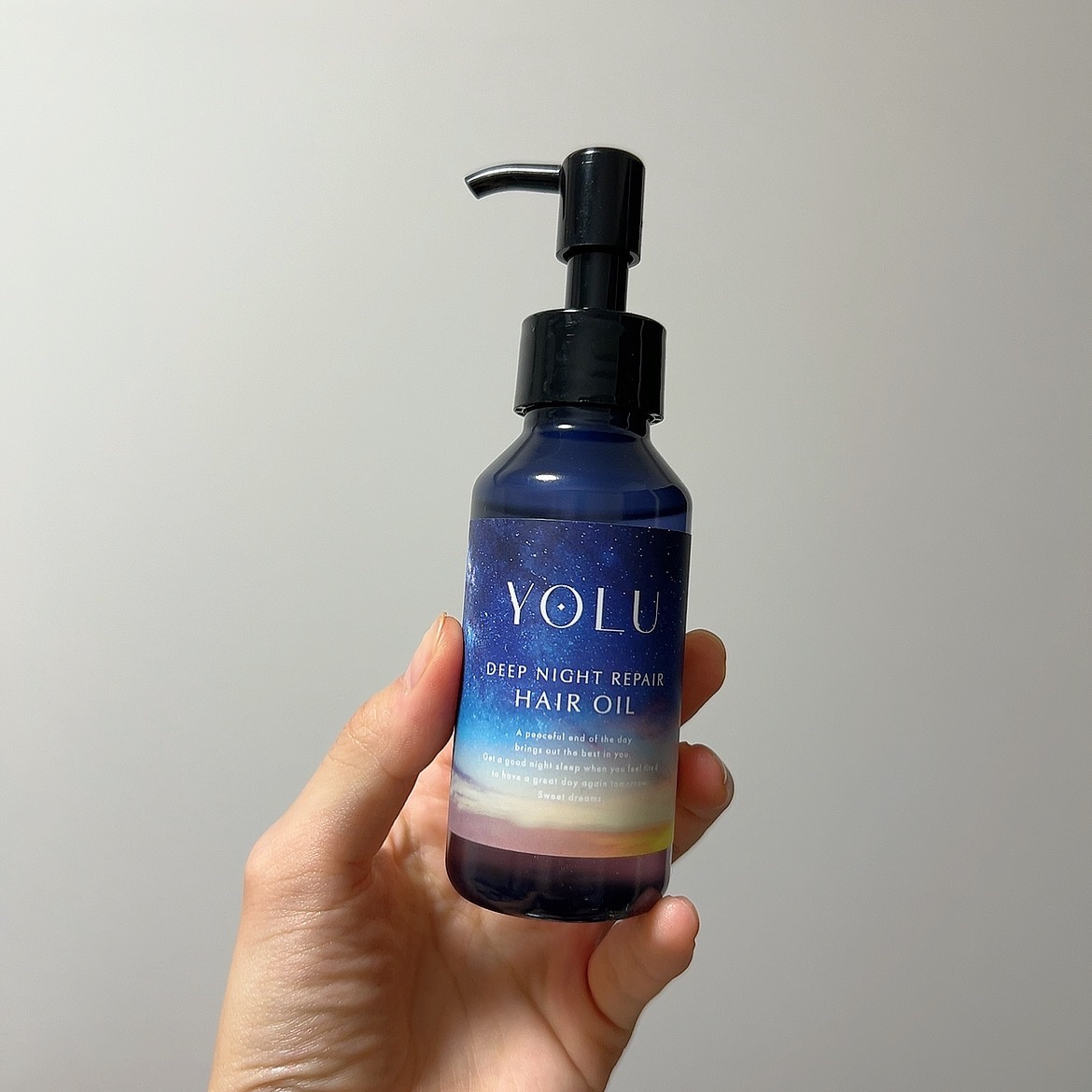 ヨル　ディープナイトリペアヘアオイル 80mL/YOLU/ヘアオイルを使ったクチコミ（1枚目）