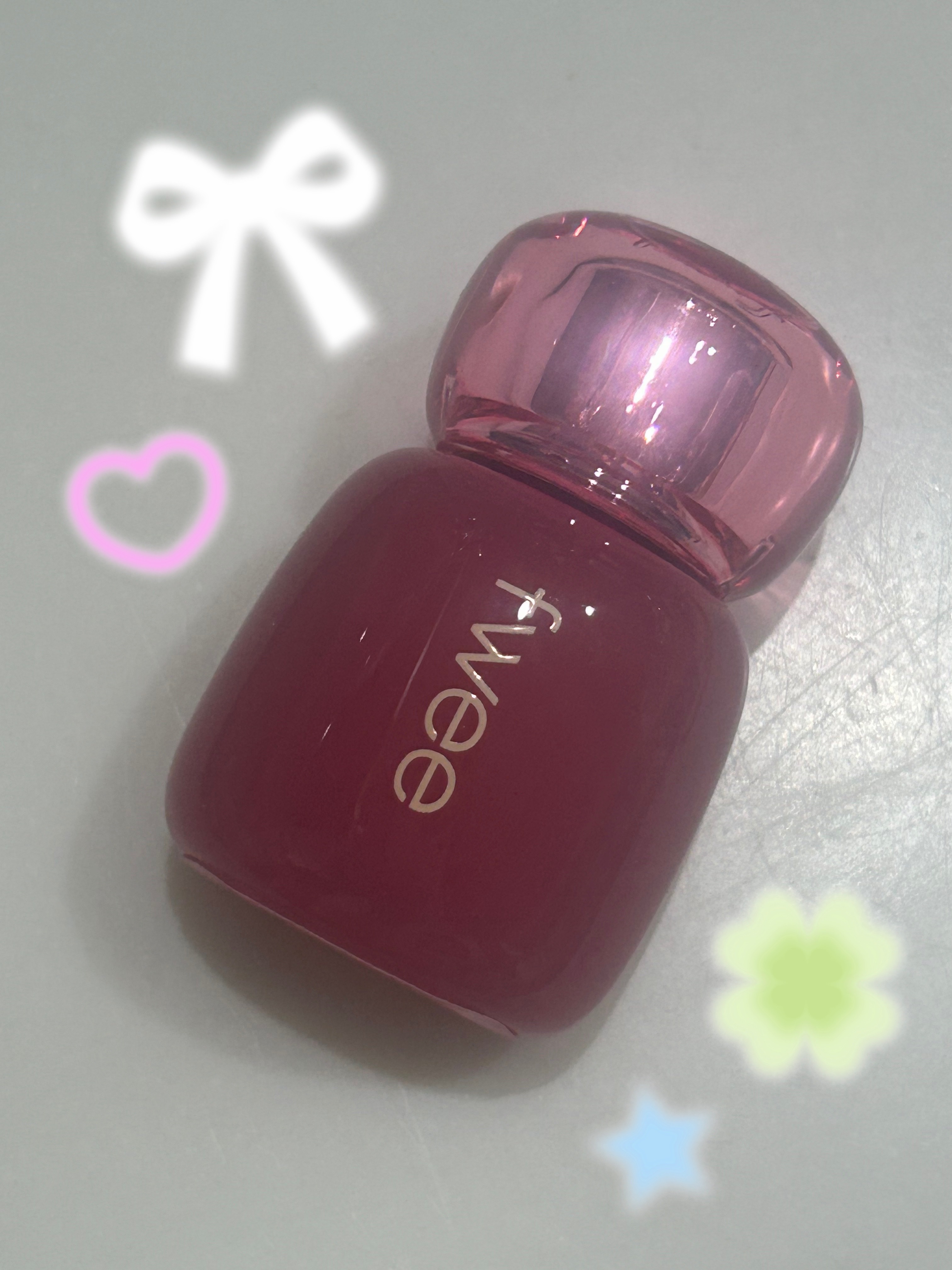 フィー 3Dボリューミングティント 02 バニラデュー/fwee/リップティントを使ったクチコミ（1枚目）