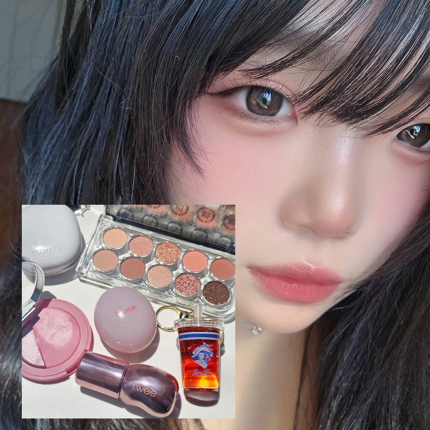 ロウグロウデューイーボール/hince/リップバームを使ったクチコミ（3枚目）