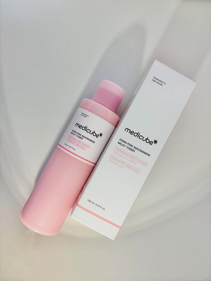 PDRNピンクナイアシンアミドミルキートナー/MEDICUBE/化粧水を使ったクチコミ(1枚目)
