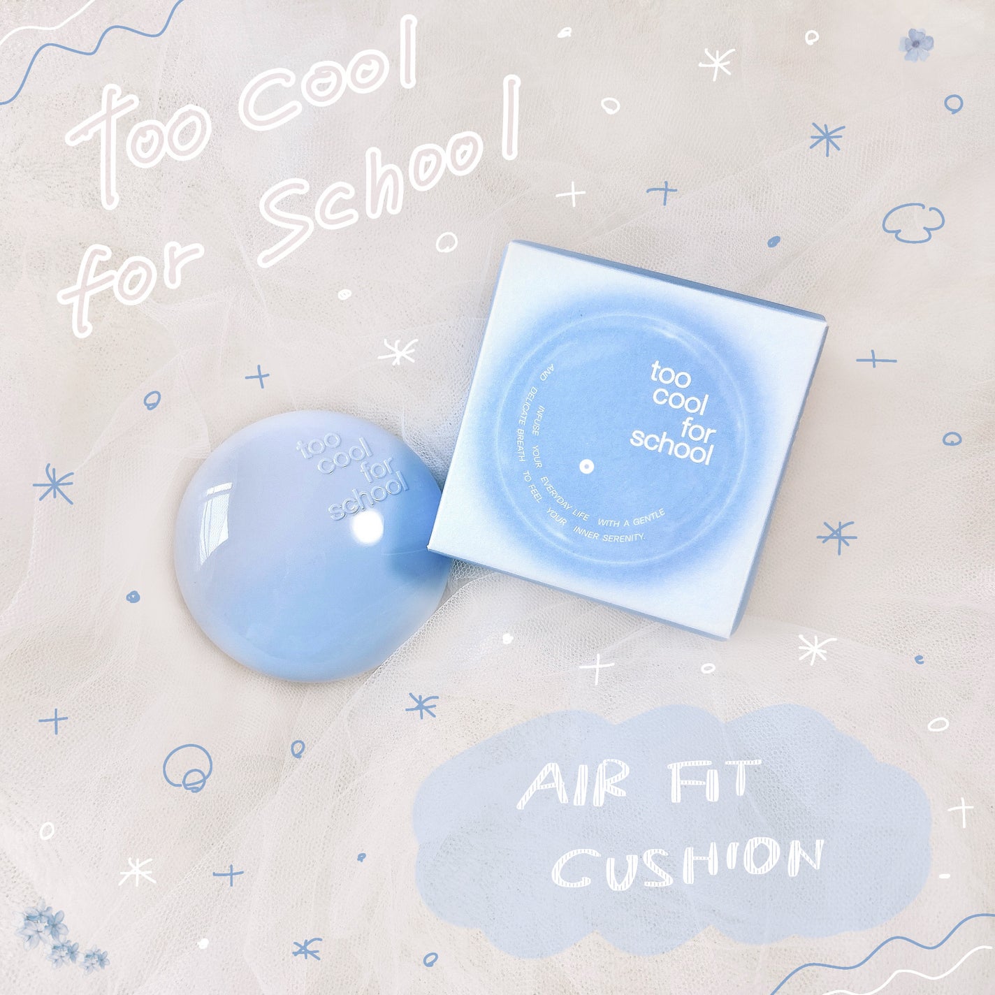 エアーフィットクッション/too cool for school/クッションファンデーションを使ったクチコミ(1枚目)