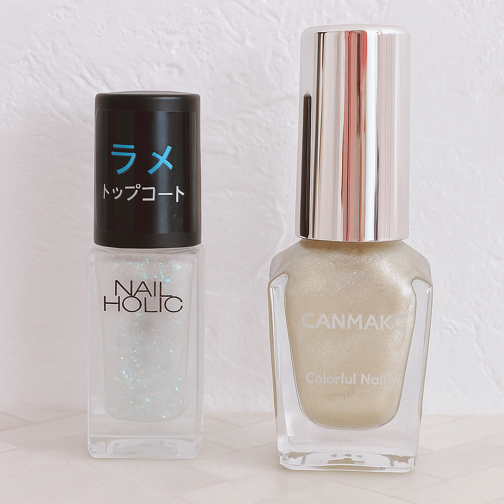 ネイルホリック ラメ トップコート/ネイルホリック/ネイルトップコートを使ったクチコミ（2枚目）