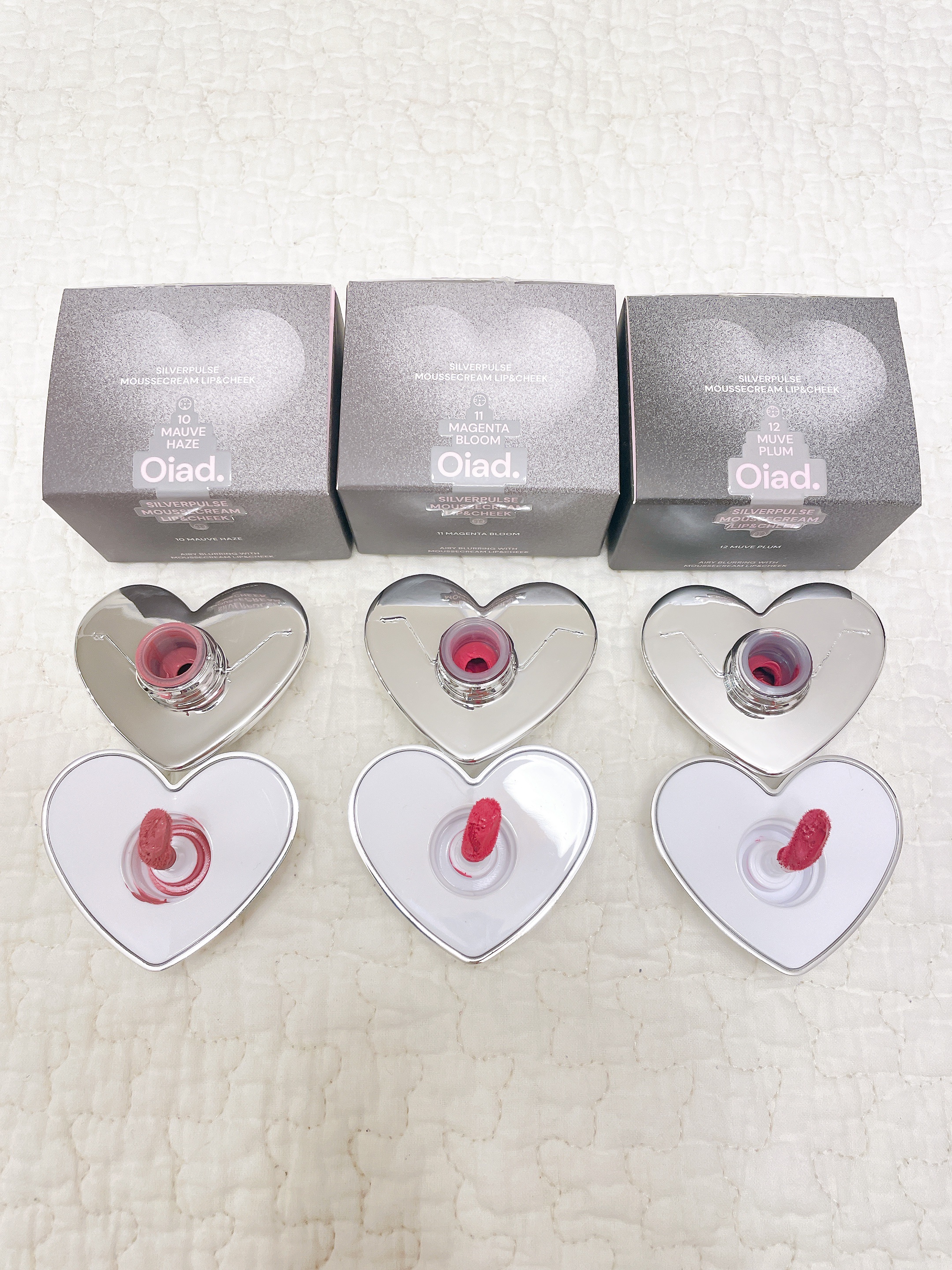 シルバーパース ムースクリーム リップ＆チーク/oiad/ジェル・クリームチークを使ったクチコミ（2枚目）