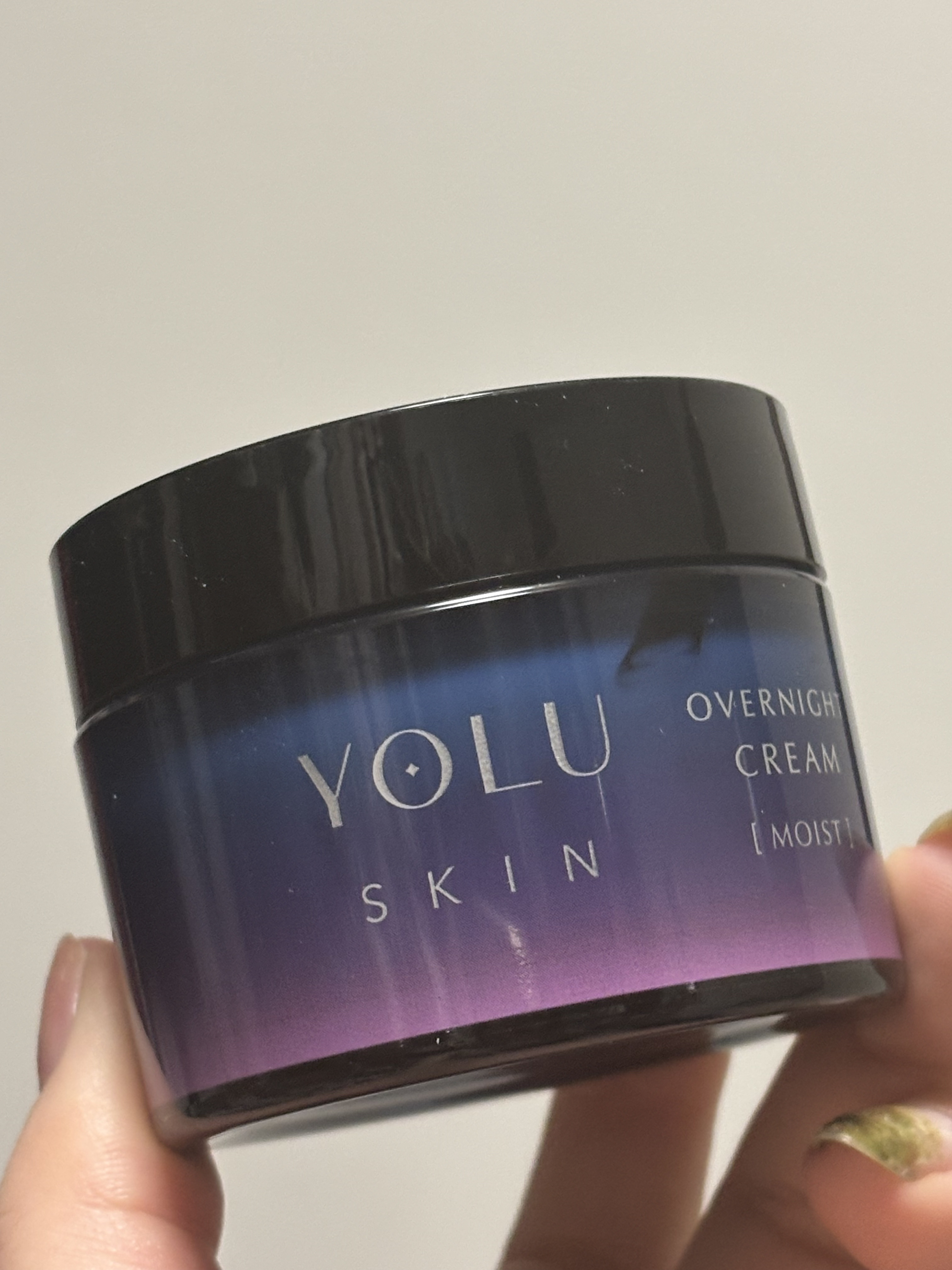 ヨル スキン オーバーナイトクリーム モイスト/YOLU/フェイスクリームを使ったクチコミ（1枚目）