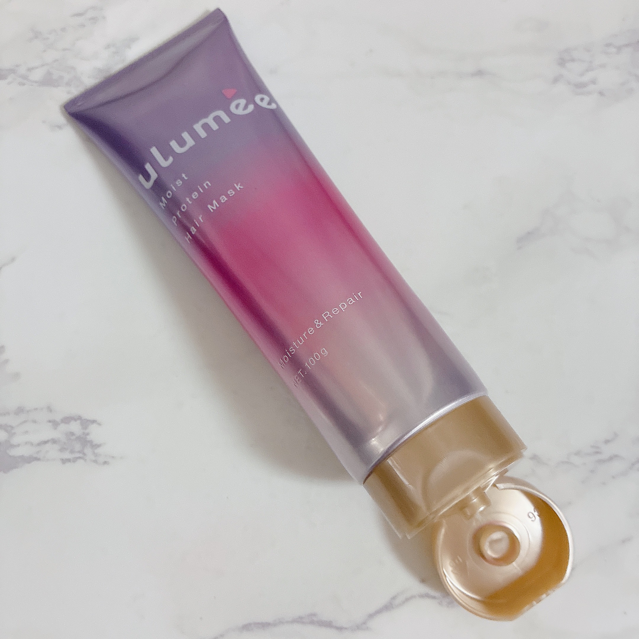 モイストプロテイン ヘアマスク/ulumee/ヘアマスク・ヘアパックを使ったクチコミ（1枚目）