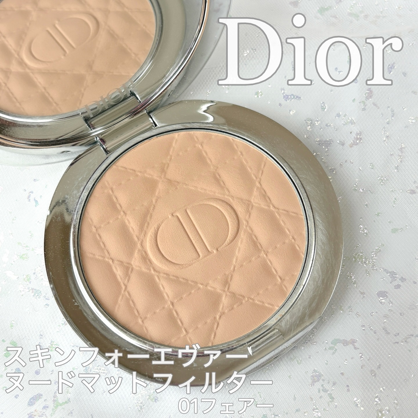 ディオールスキン フォーエヴァー ヌード マット フィルター/Dior/フェイスパウダーを使ったクチコミ（1枚目）
