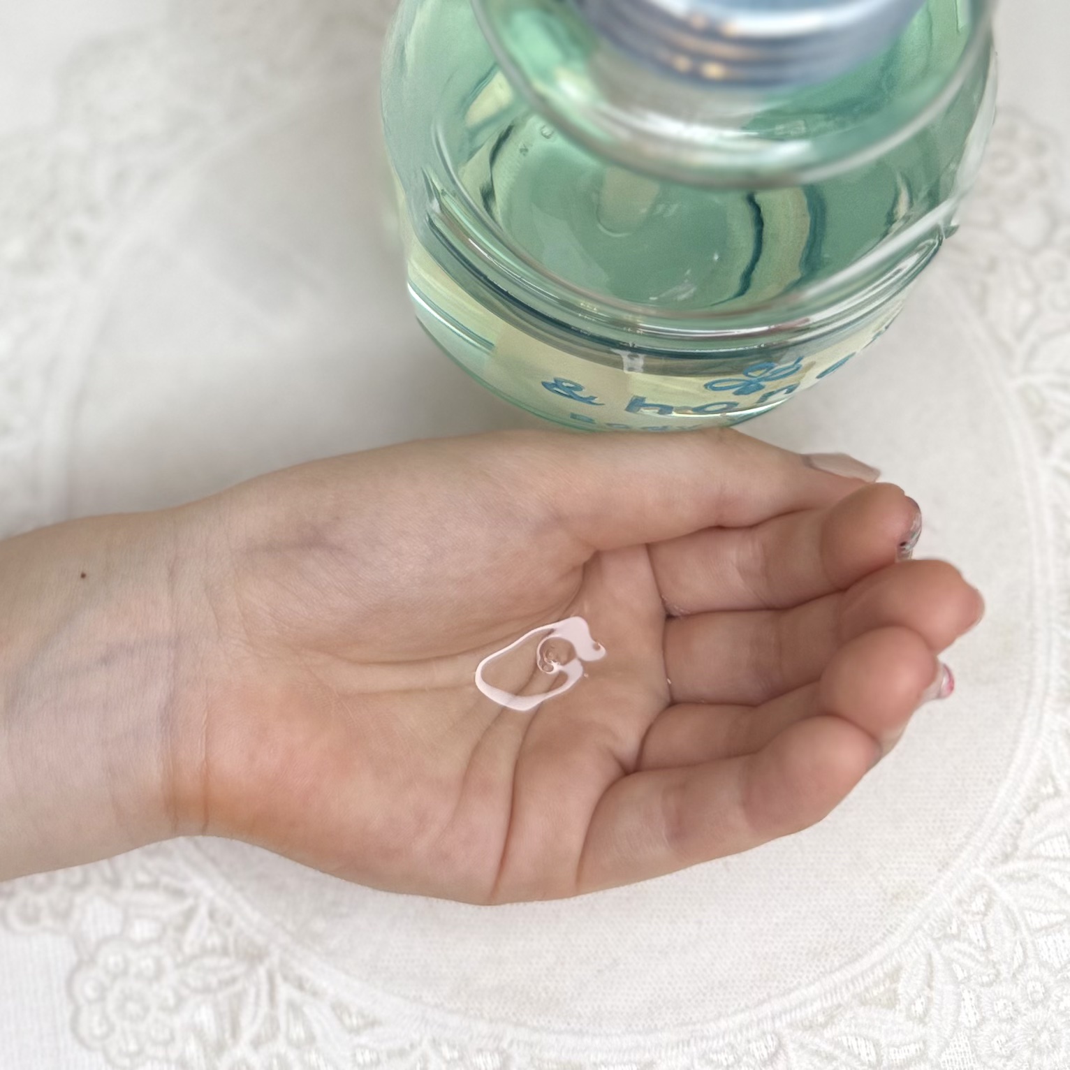 ハトムギ浸透乳液(ナチュリエ スキンコンディショニングミルク)/ナチュリエ/乳液を使ったクチコミ（2枚目）