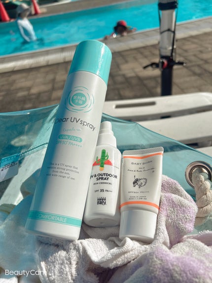 UV & アウトドアスプレー/MammaBaby/日焼け止めミスト・スプレーを使ったクチコミ(1枚目)