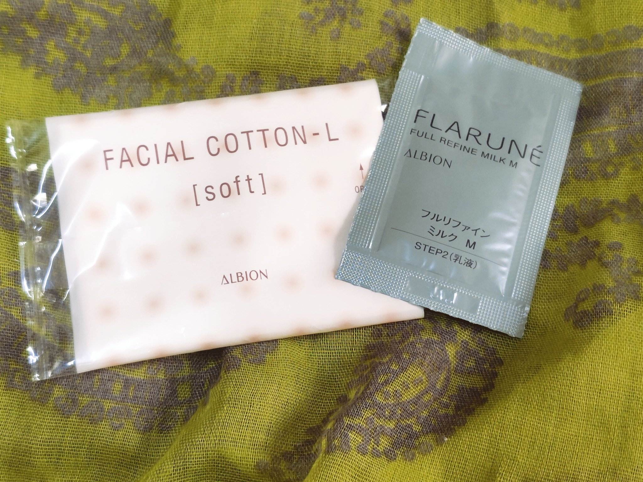 アルビオン フェイシャルコットンＬ（ソフト）/ALBION/コットンを使ったクチコミ（1枚目）