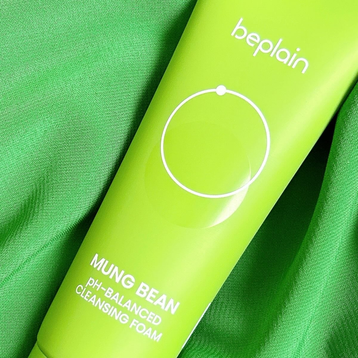 緑豆弱酸性洗顔フォーム/beplain/洗顔フォームを使ったクチコミ(2枚目)