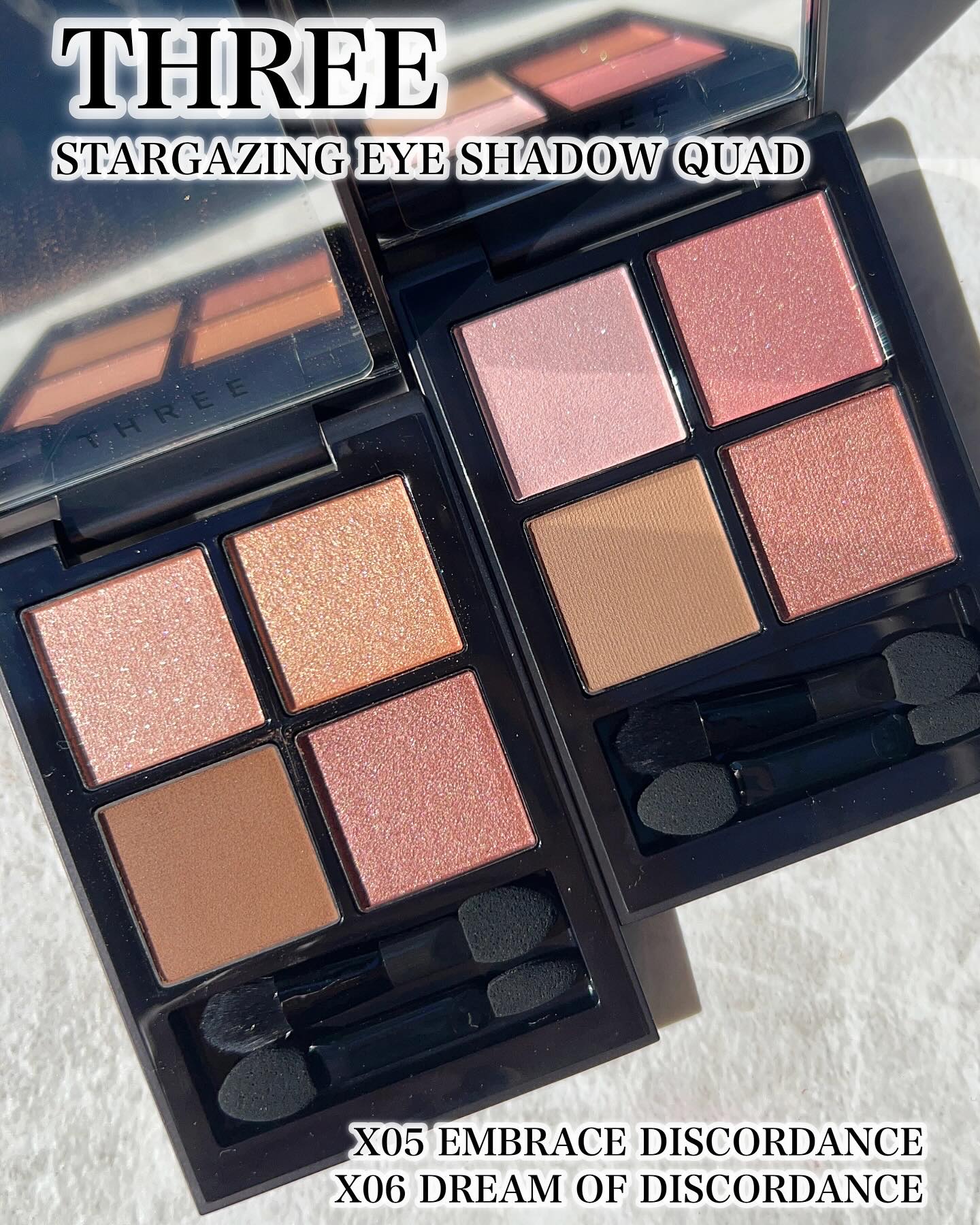 THREE スターゲージング アイシャドウクアッド/THREE/アイシャドウパレットを使ったクチコミ（1枚目）