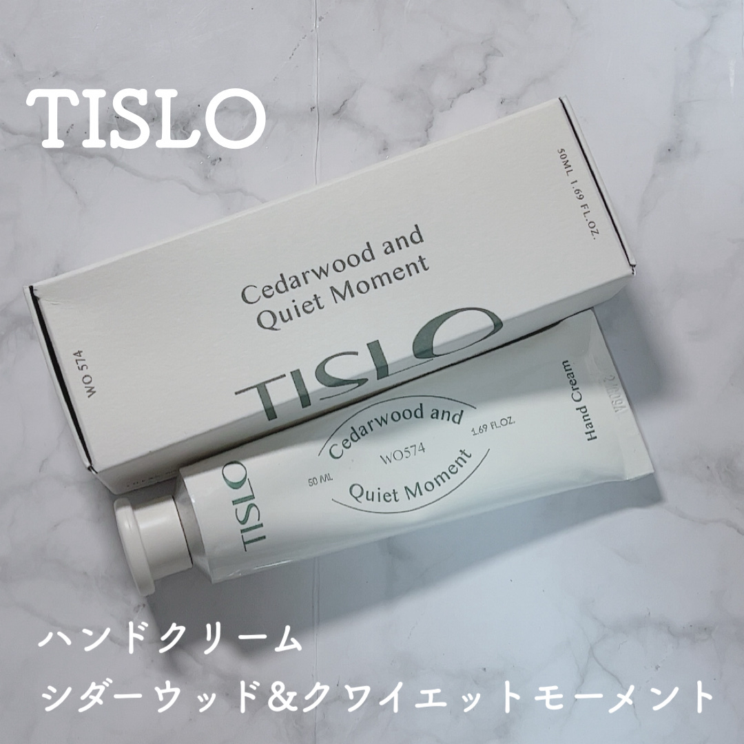 Cedarwood and Quiet Moment/Hand Cream/TISLO/ハンドクリームを使ったクチコミ（1枚目）