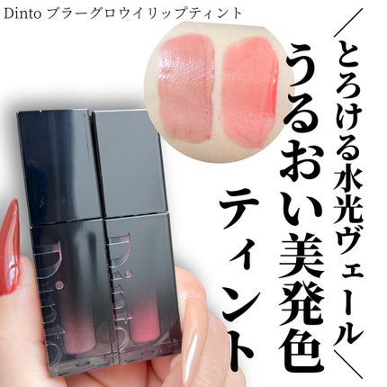 ブラーグロイリップティント/Dinto/リップティントを使ったクチコミ(1枚目)