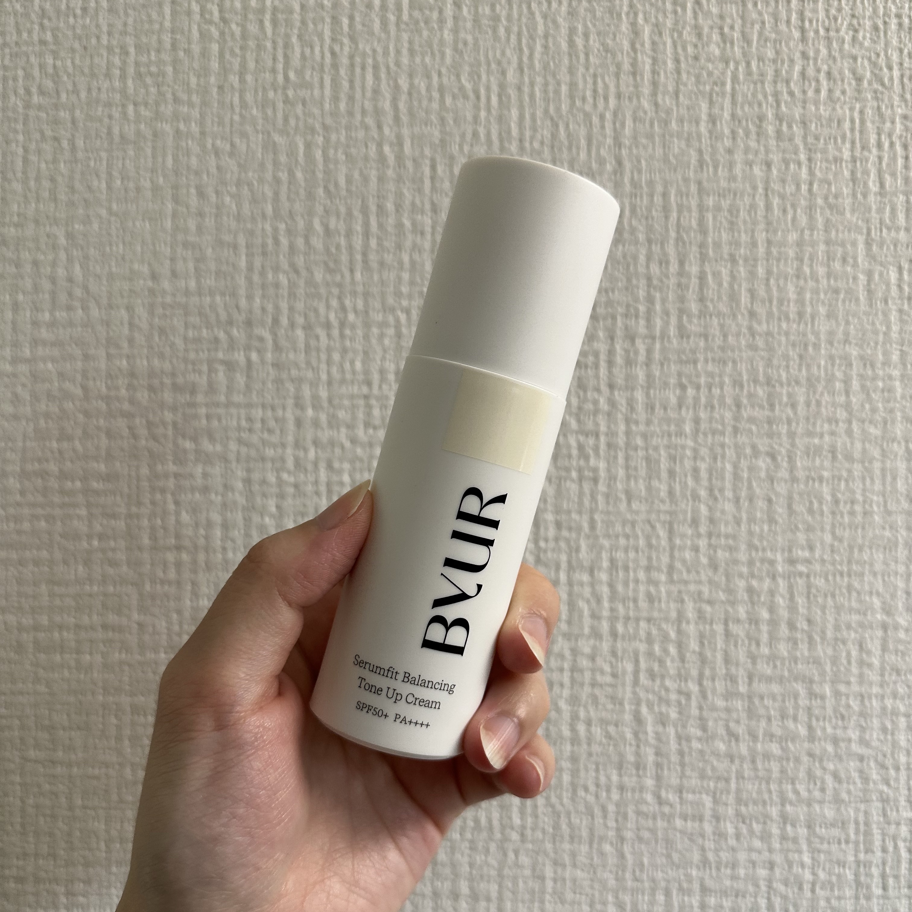 セラムフィット バランシング トーンアップクリーム/ByUR/化粧下地を使ったクチコミ（1枚目）