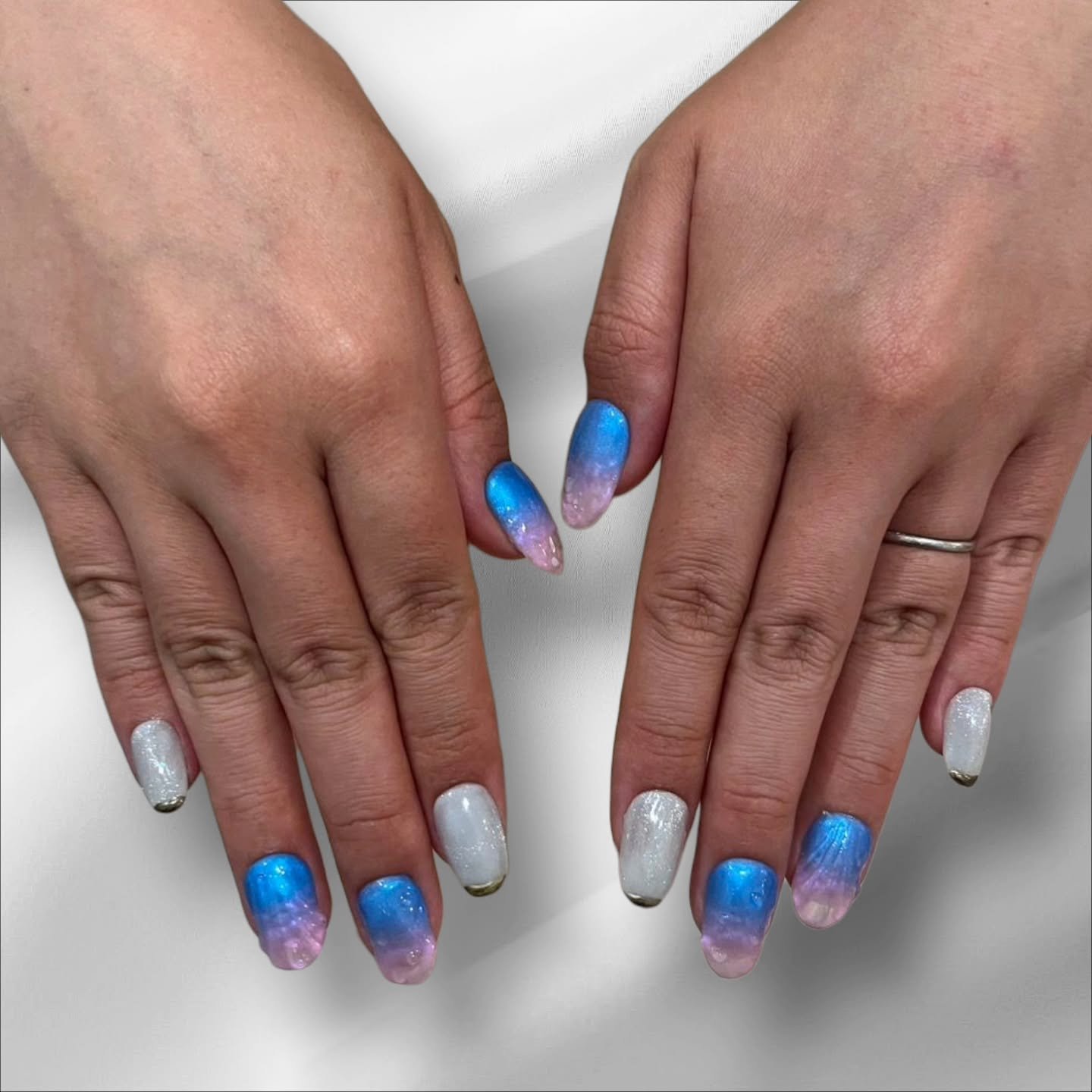 アイシングジェルネイル/セリア/ジェルネイルを使ったクチコミ（1枚目）