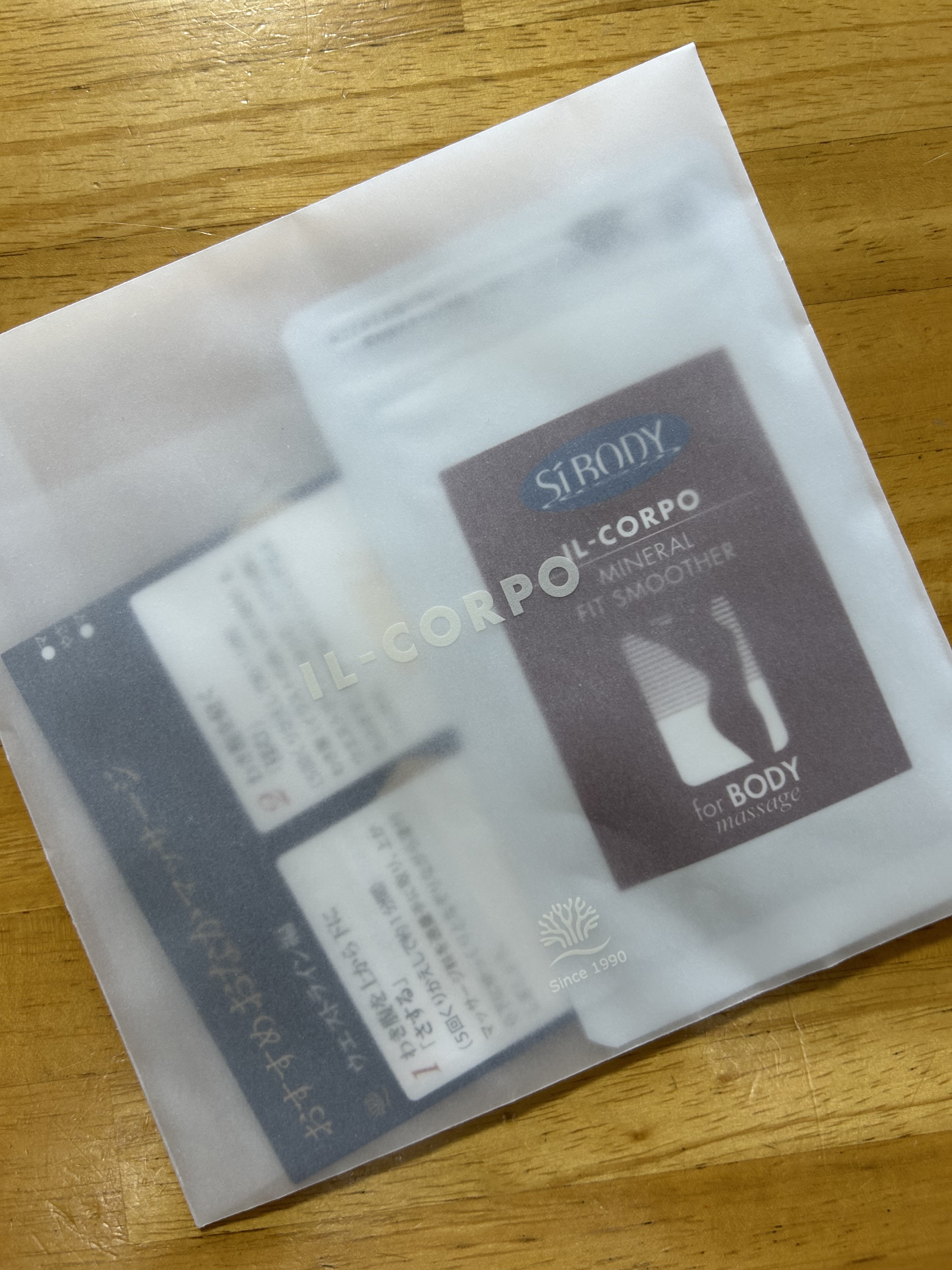 ミネラルフィットスムーサー/イルコルポ/ボディスクラブを使ったクチコミ（1枚目）